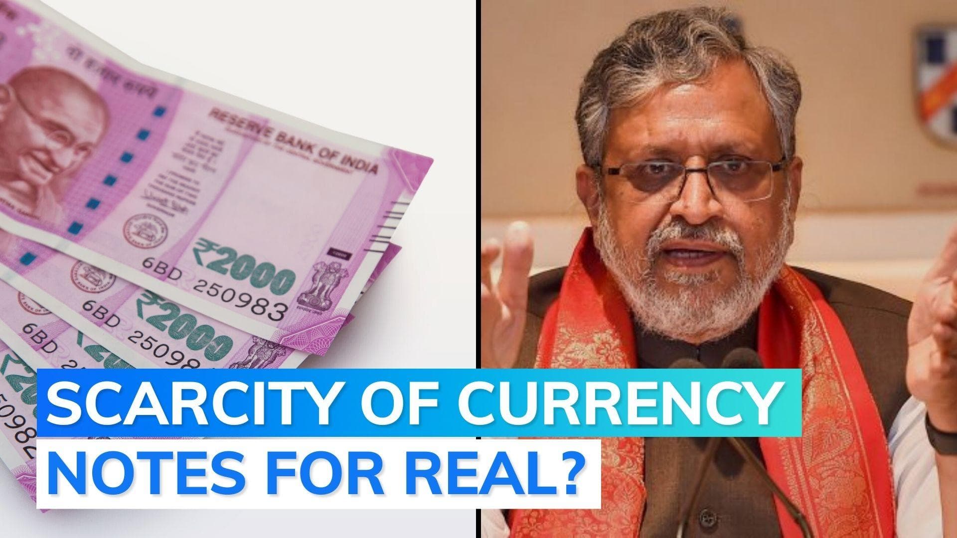  BJP MP demands in Rajya Sabha: phase out 2,000 rupee notes