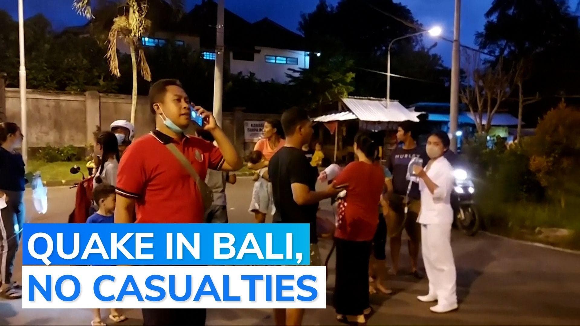 Moderately strong earthquake and aftershocks rock Bali