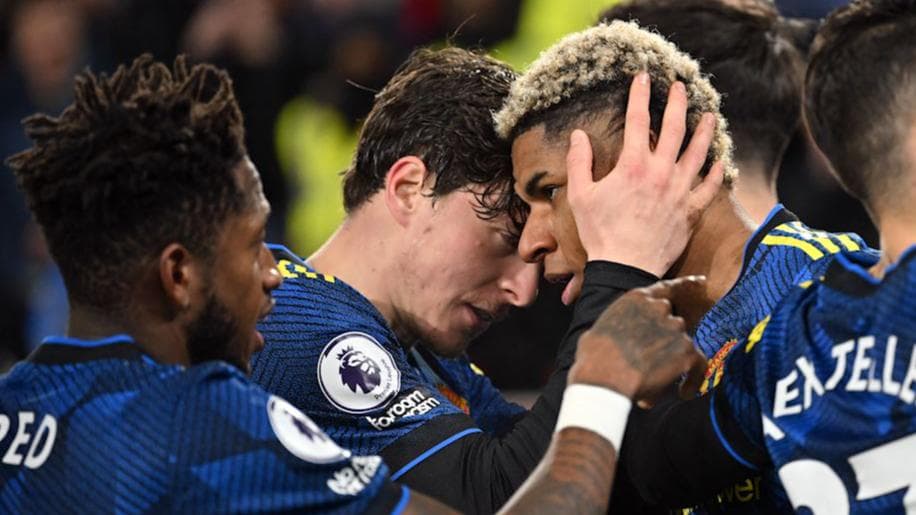 Premier League: Marcus Rashford ends goal drought as Man United beat Brentford 3-1