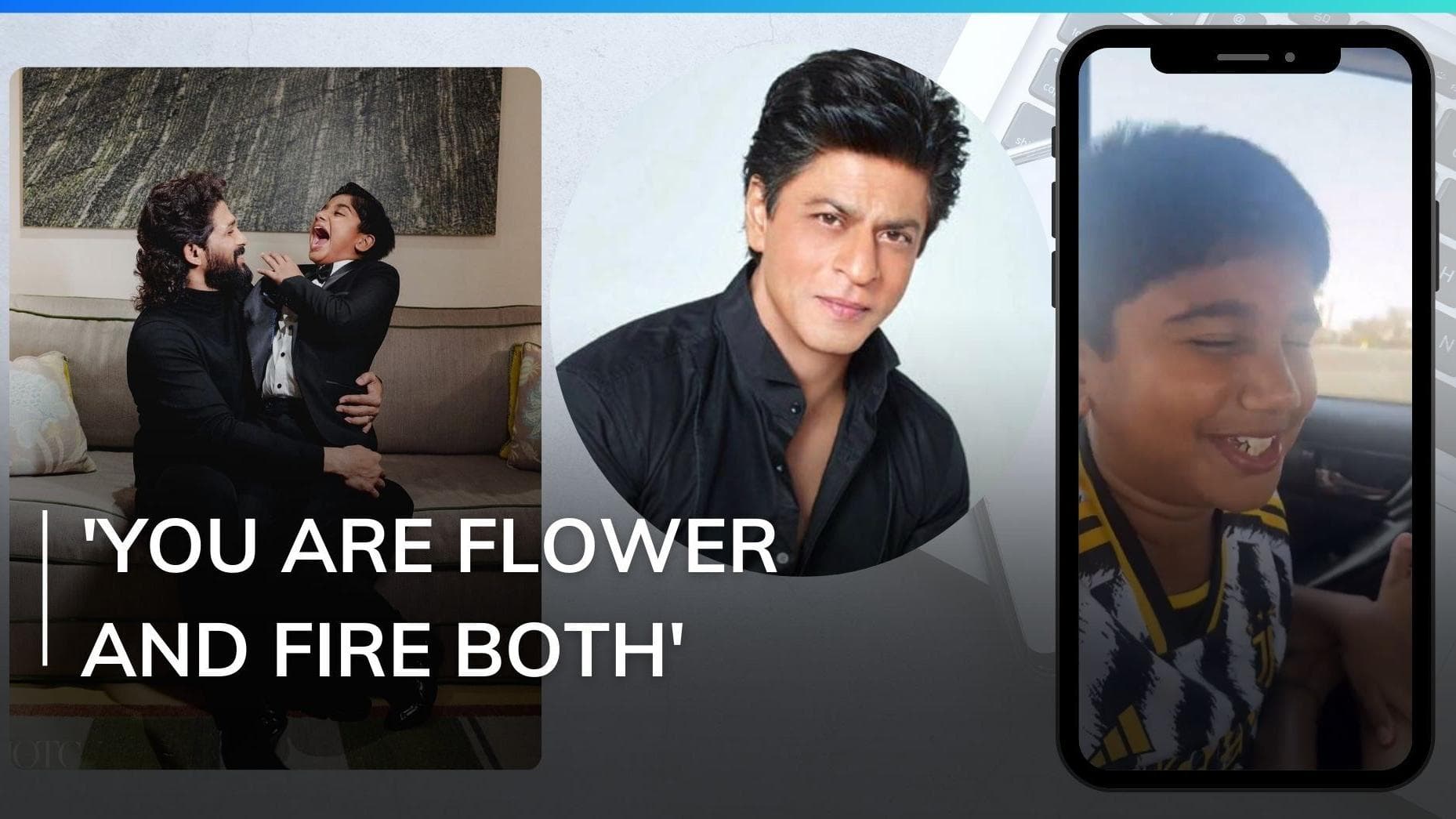 Shah Rukh Khan reacts to adorable video of Allu Arjun's son singing 'Lutt Putt Gaya': 'Thank u lil one' 