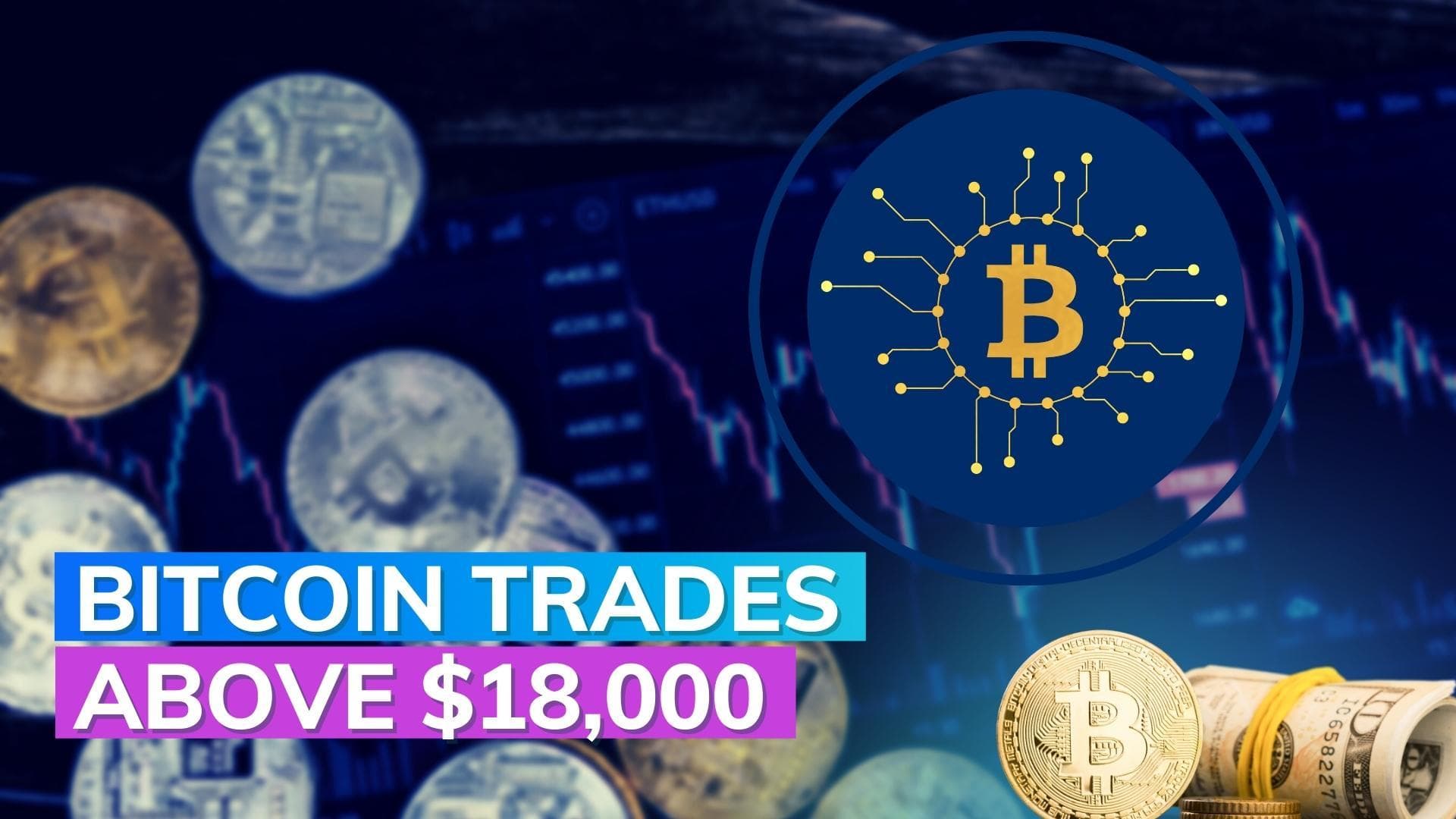 Bitcoin jumps above $18,000 amid cryptocurrency winter 