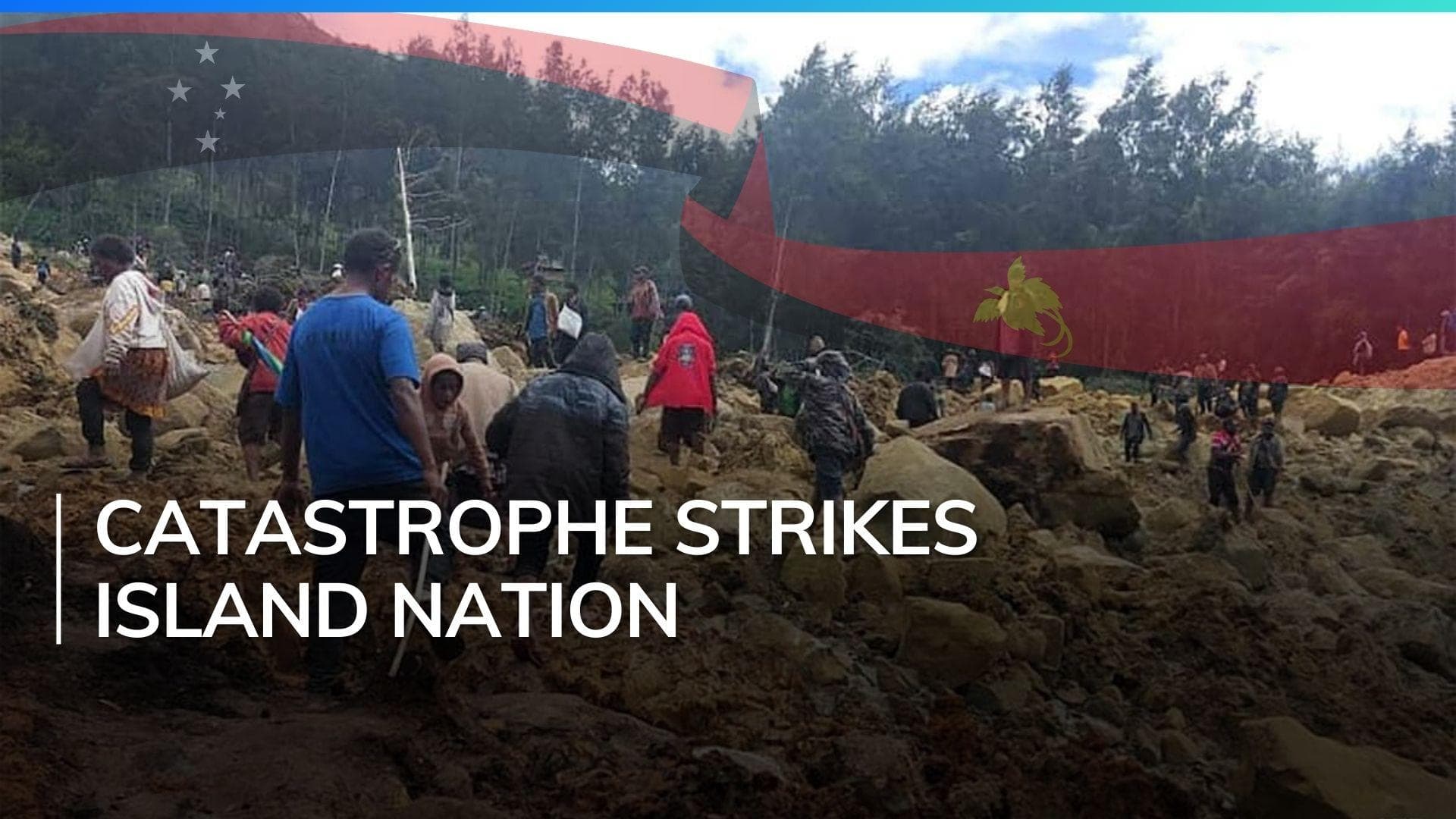 Papua New Guinea landslide: 4 dead, over 300 buried, rescue operation on