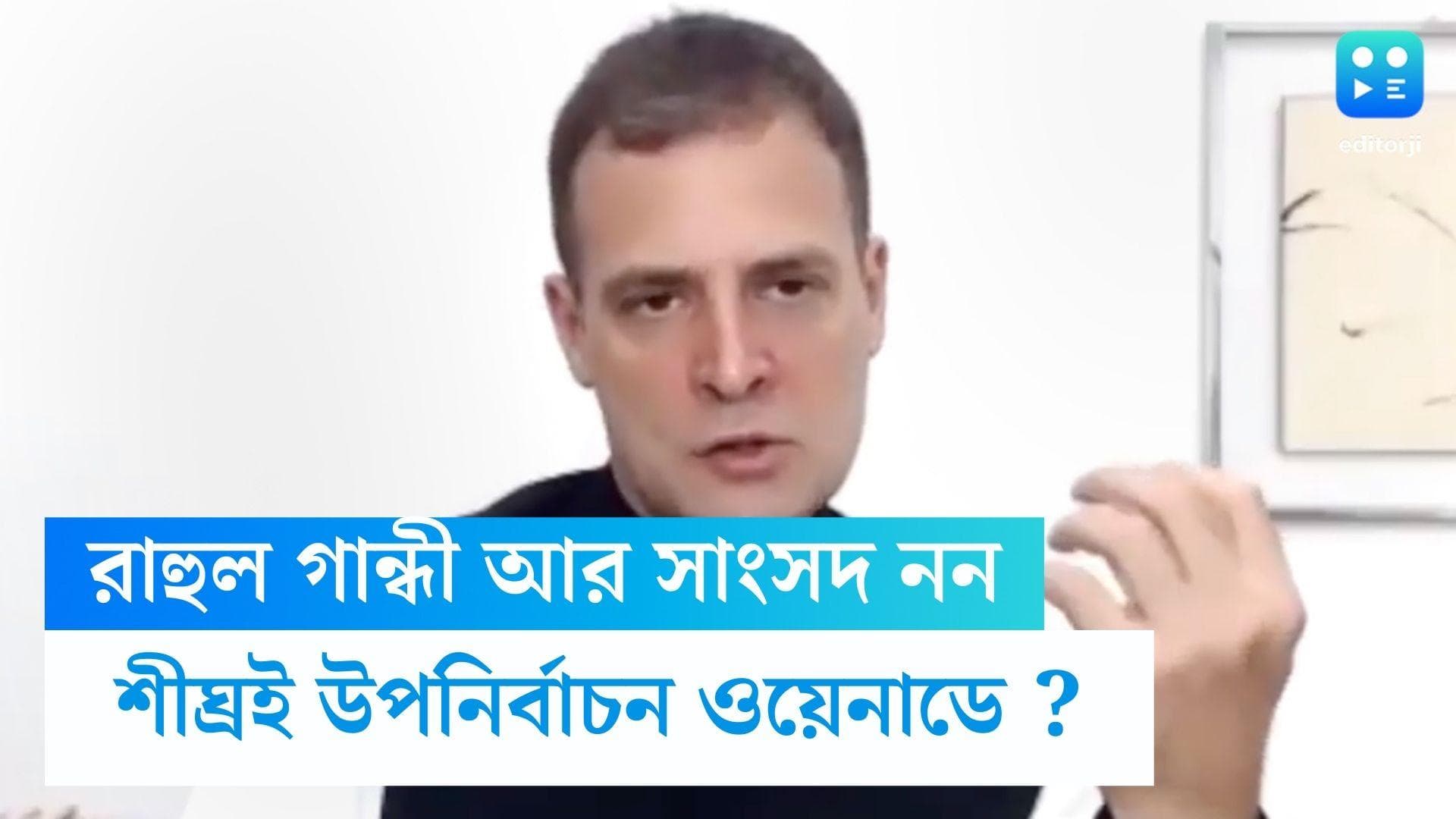 Wayanad by-poll : রাহুল আর সাংসদ নন, শীঘ্রই ওয়েনাডে উপনির্বাচনের সম্ভাবনা ? 