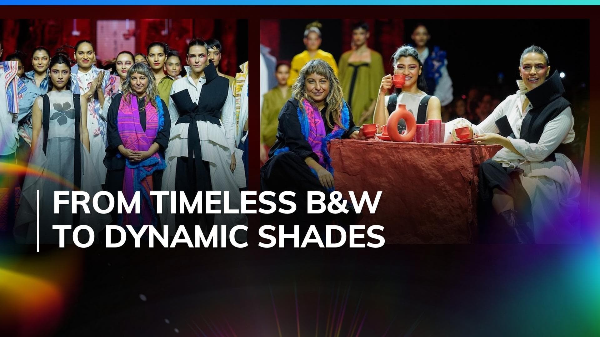 Konkona and Neha Dhupia turn showstopper for Tea Culture Of The World & Chola's ‘Let’s Play’ collection