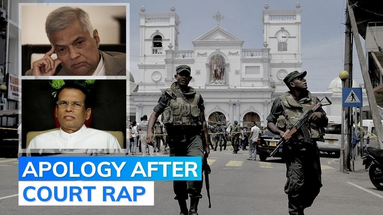 Sri Lanka's ex-President Sirisena apologises for 2019 Easter Sunday bombings