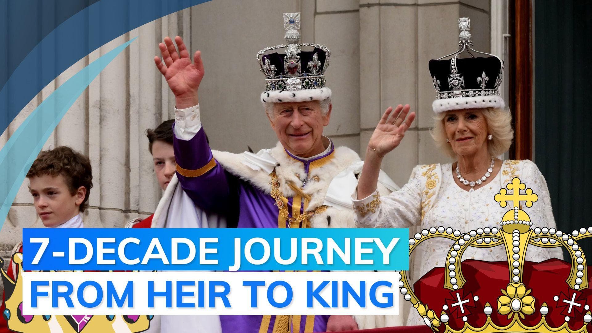 King Charles: highlights from the first coronation in Britain in 70 years