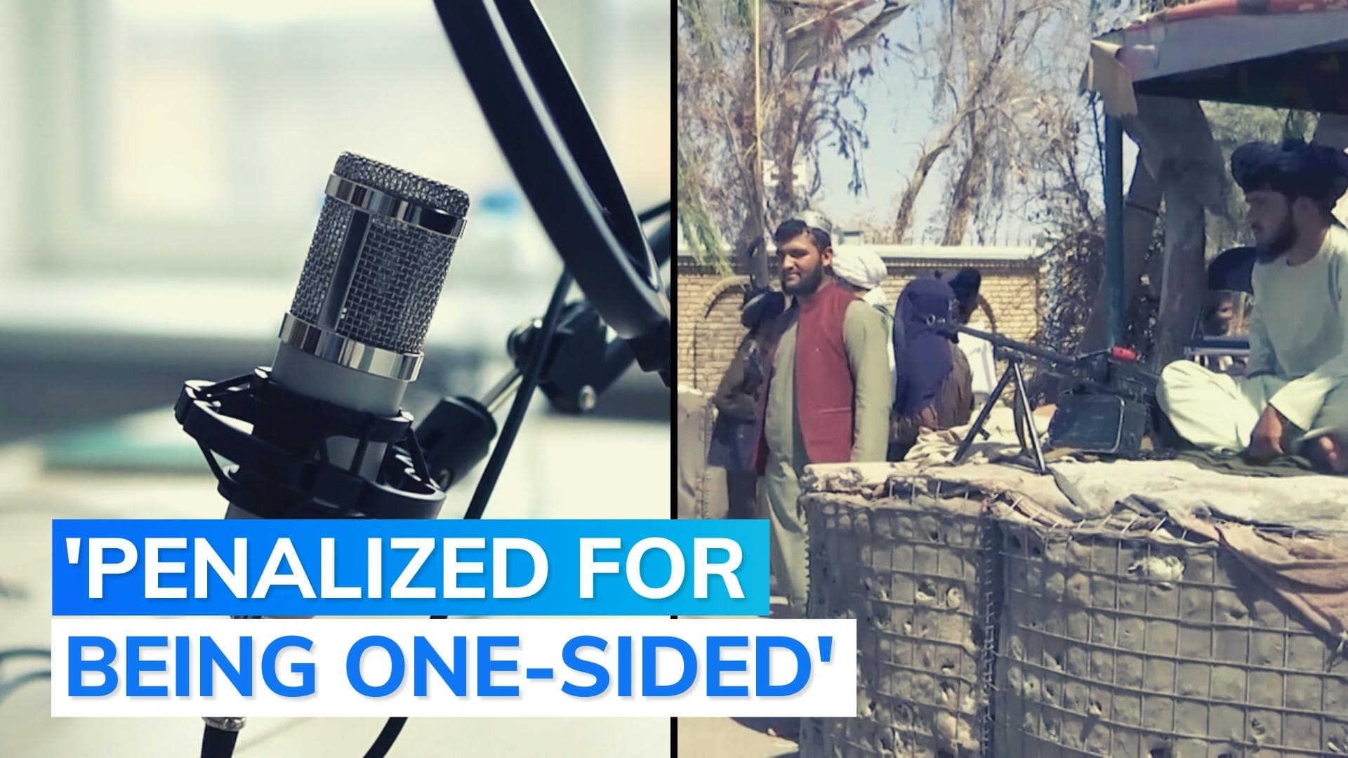 Here's why Taliban has banned radio broadcasts Voice of America and Radio Azadi