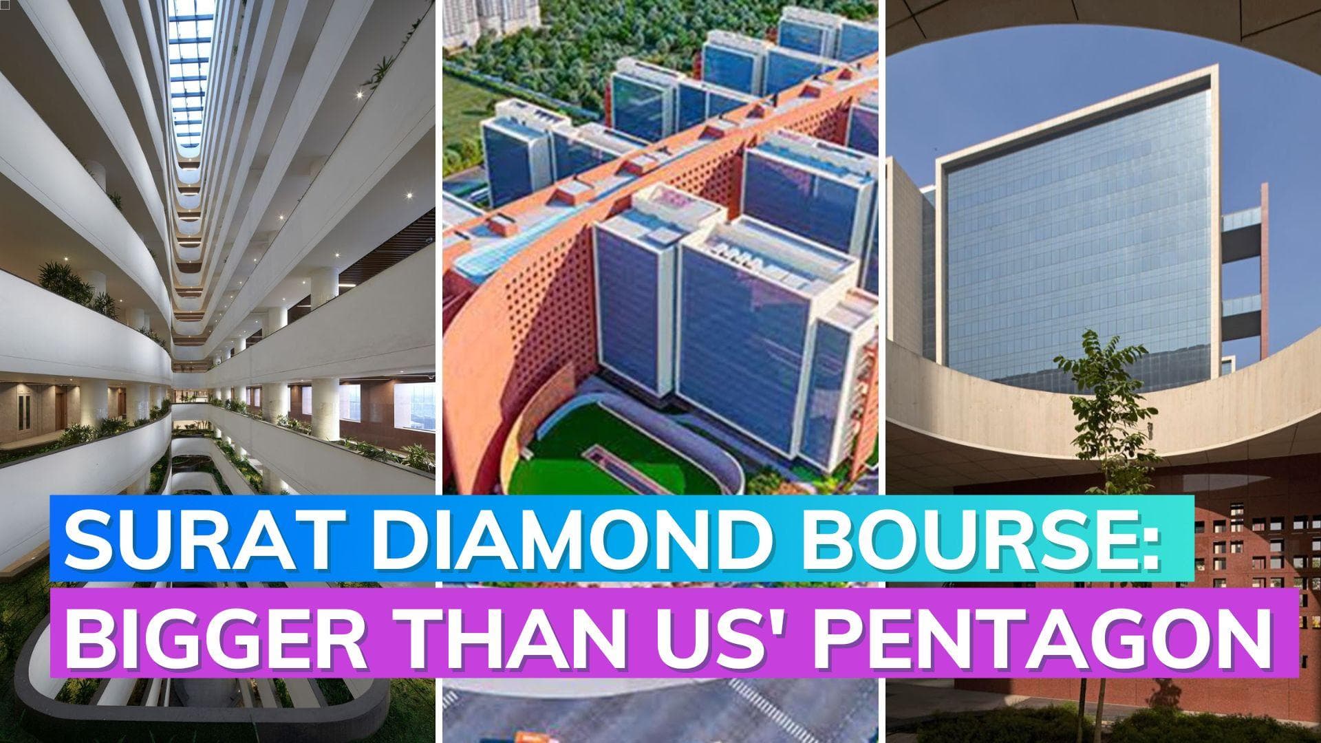 Inside pictures of Surat diamond bourse, the world's largest office 