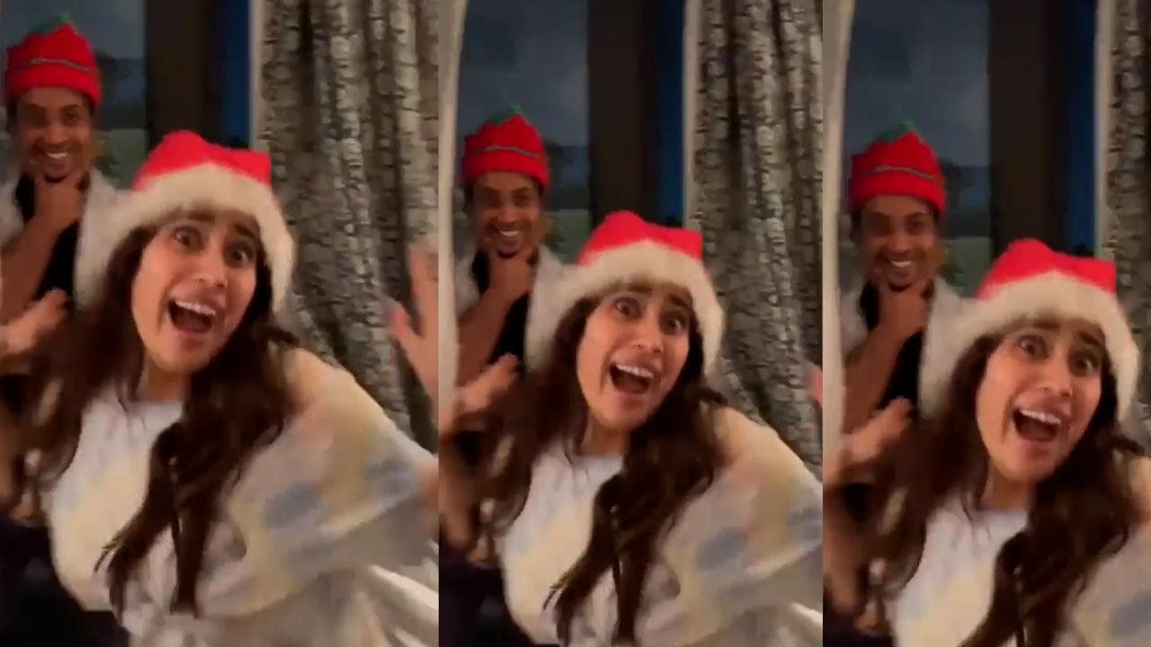 Janhvi Kapoor ने अपने फ्रेंड्स गैंग के साथ ऐसे सेलिब्रेट किया क्रिसमस, देखिए मजेदार वीडियो