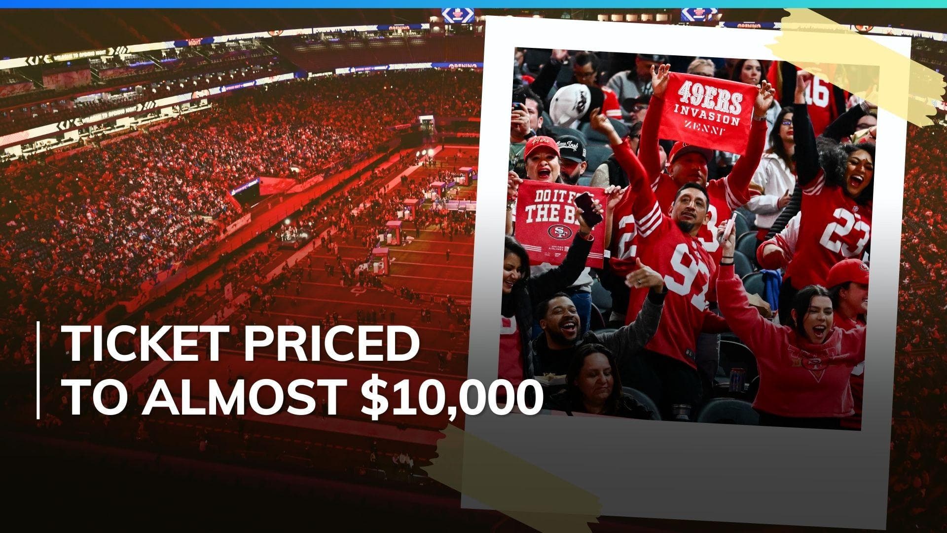 Ticket prices soar to record levels ahead of NFL Super Bowl showdown