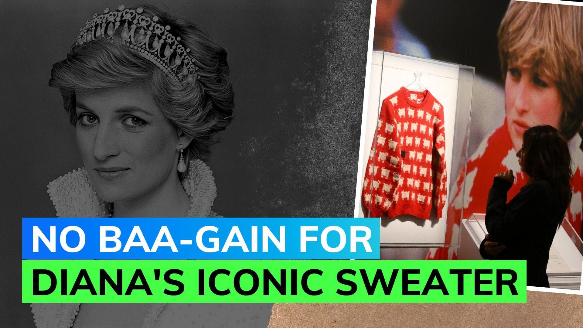 Princess Diana's iconic black sheep sweater sold at auction for a whopping...