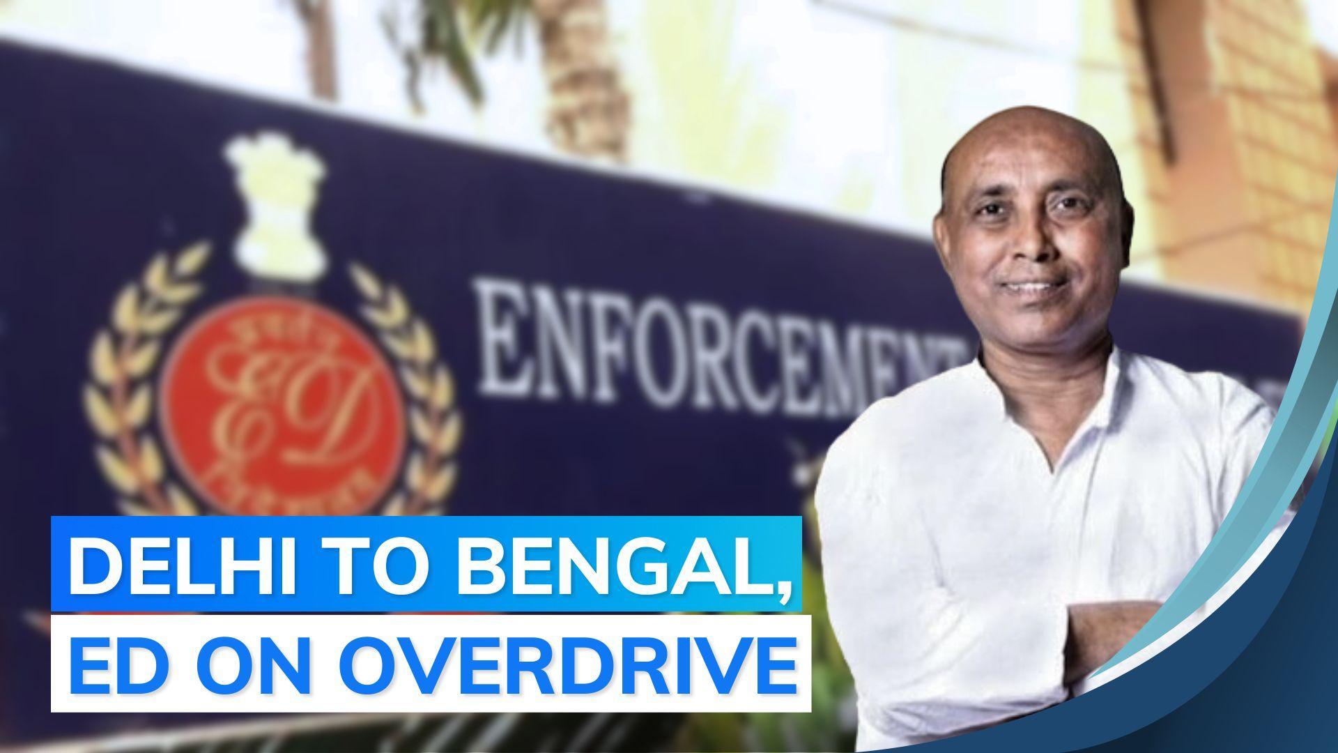 Enforcement Directorate raids West Bengal Minister Rathin Ghosh's house in recruitment 'scam'