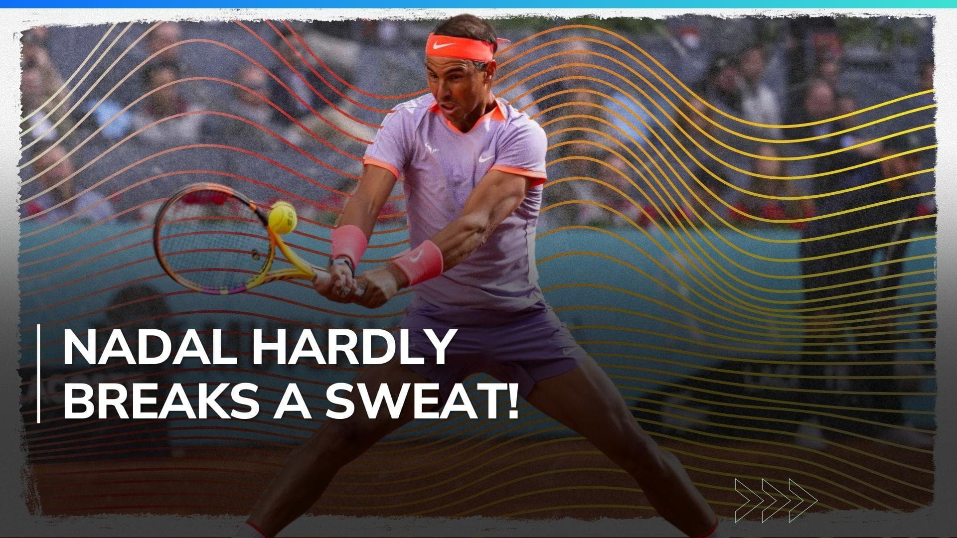 Rafael Nadal cruises to straight-sets win over American teenager in first round of Madrid Open