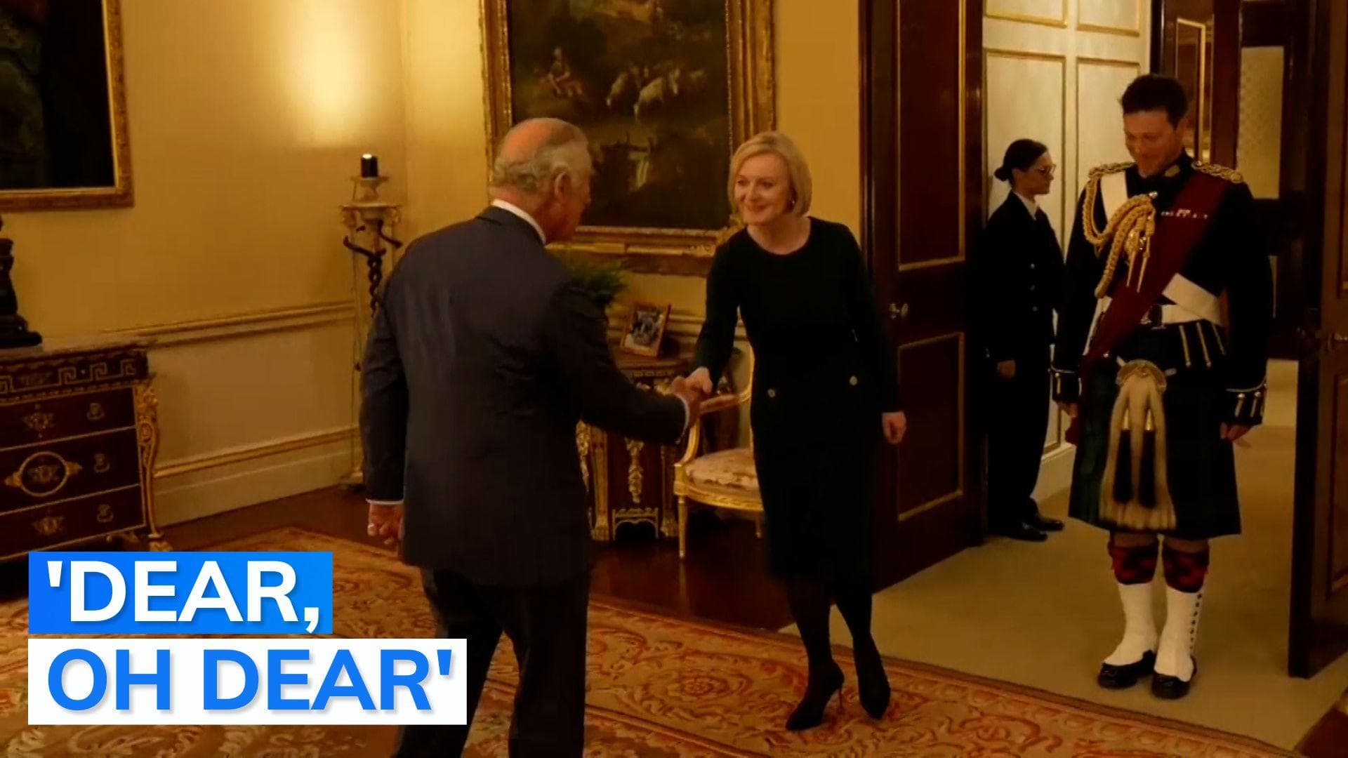 'Straight from The Office': how first weekly meet between King and Liz Truss sparked jokes online