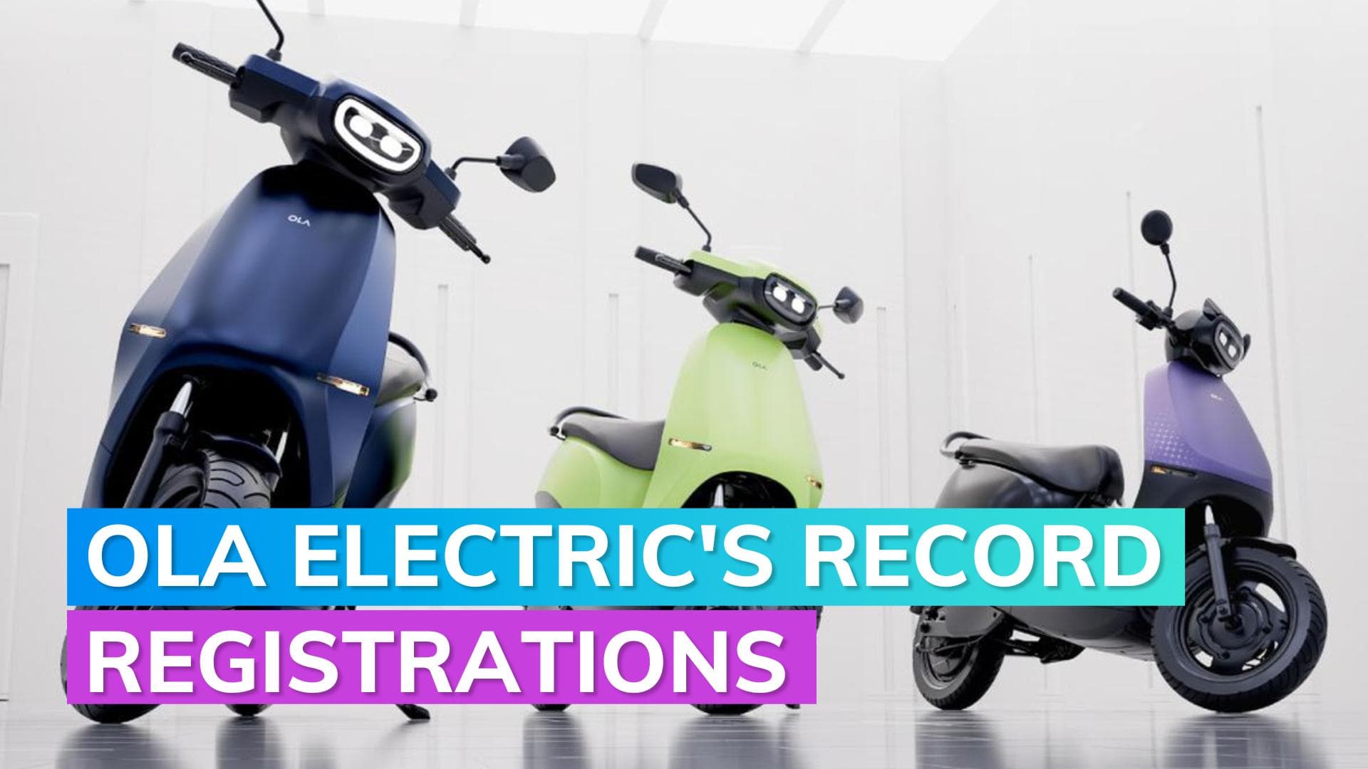 Ola Electric hits record registrations, secures 40% EV 2W market share ahead of ₹5,500 crore IPO