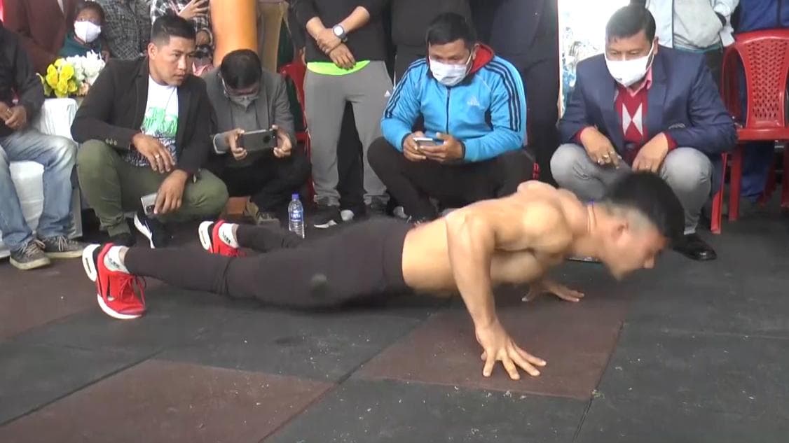 109 push-ups in 1 min: Indian youth sets Guinness World Record