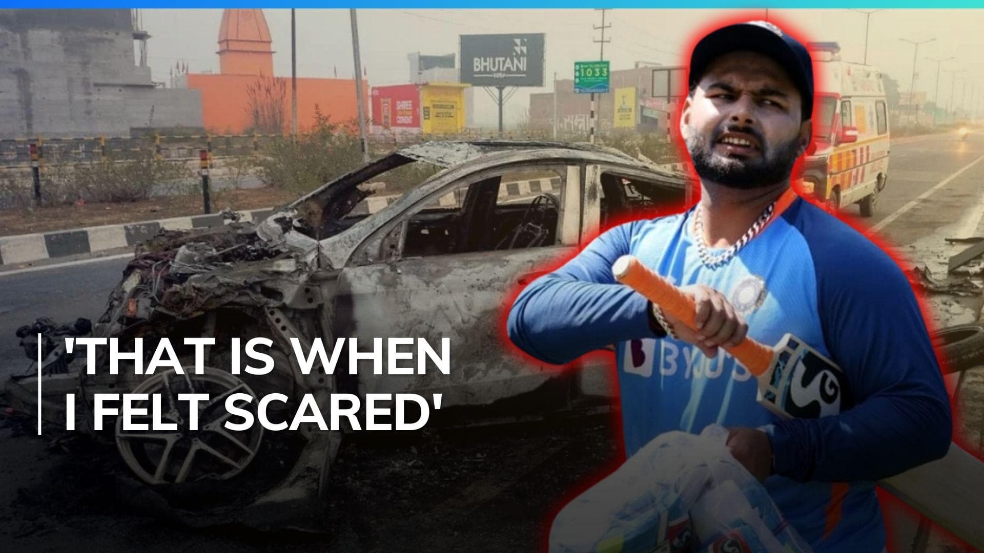 'There was a possibility of amputation' - Rishabh Pant reveals he was terrified after his car crash