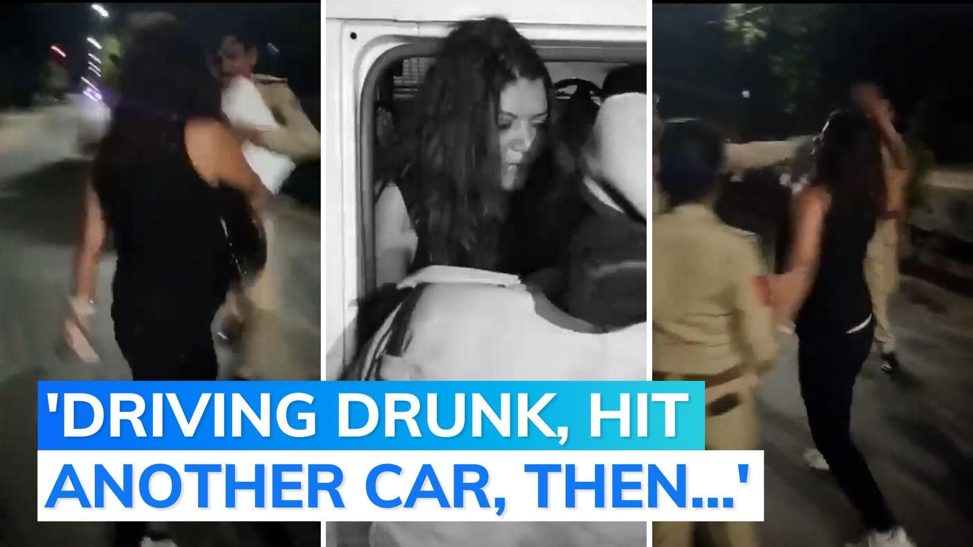 On cam: Drunk woman slapped, pushed, abused police while being arrested, say cops