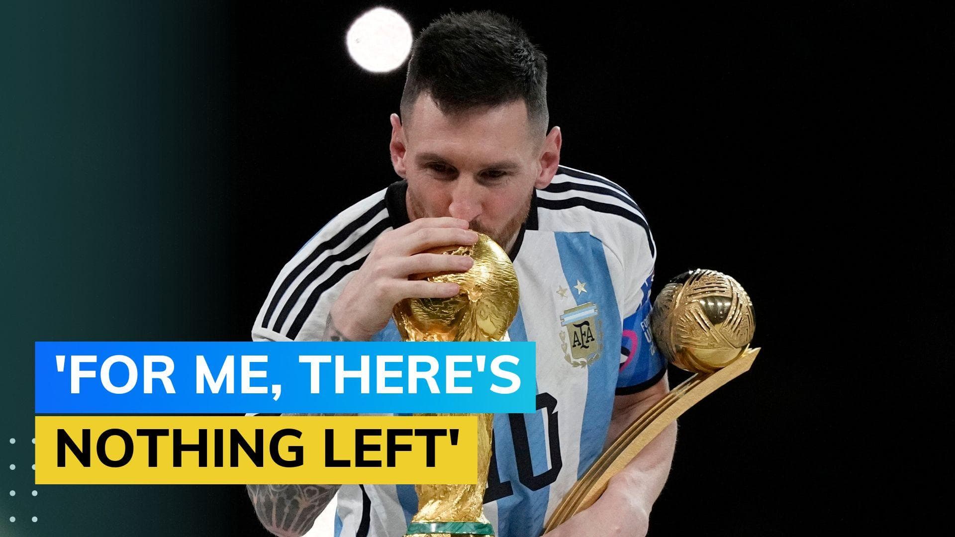 Lionel Messi drops massive retirement hint after FIFA World Cup triumph