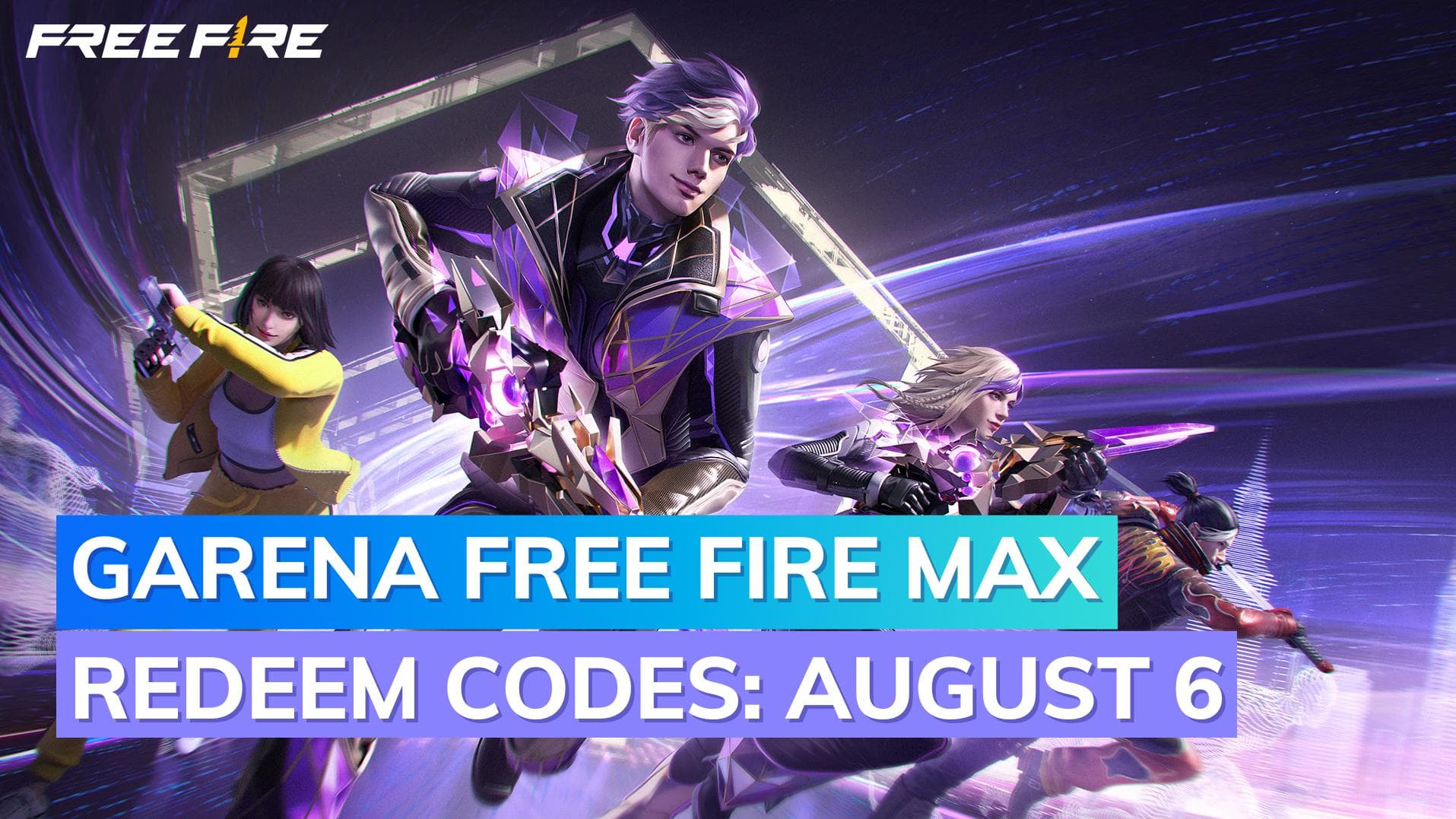 Garena Free Fire MAX redeem codes Today 6 August 2023: How to Score Premium Rewards!