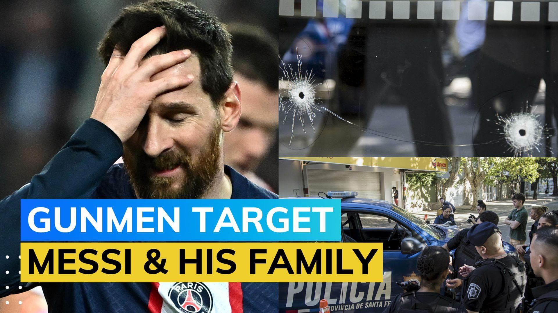 Gunmen threaten Lionel Messi, fire bullets at family-owned supermarket