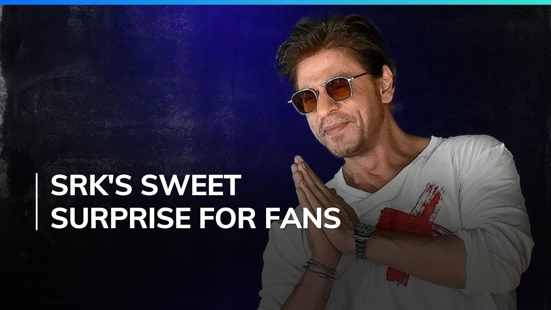Shah Rukh Khan interacts with fans at airport, sports funky two-ponytail look 