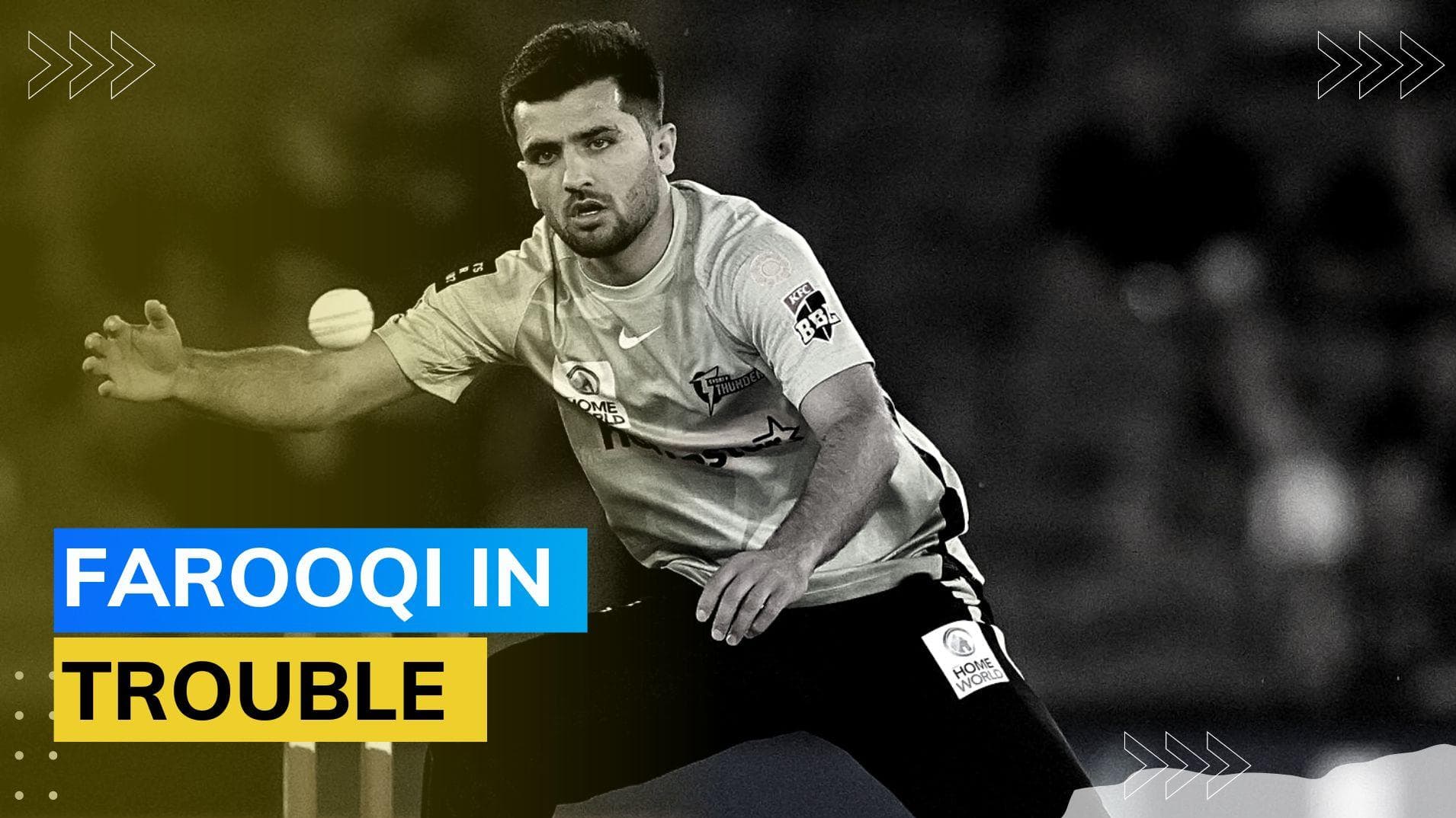 BBL: Sydney Thunder terminate Afghanistan cricketer Fazalhaq Farooqi's contract