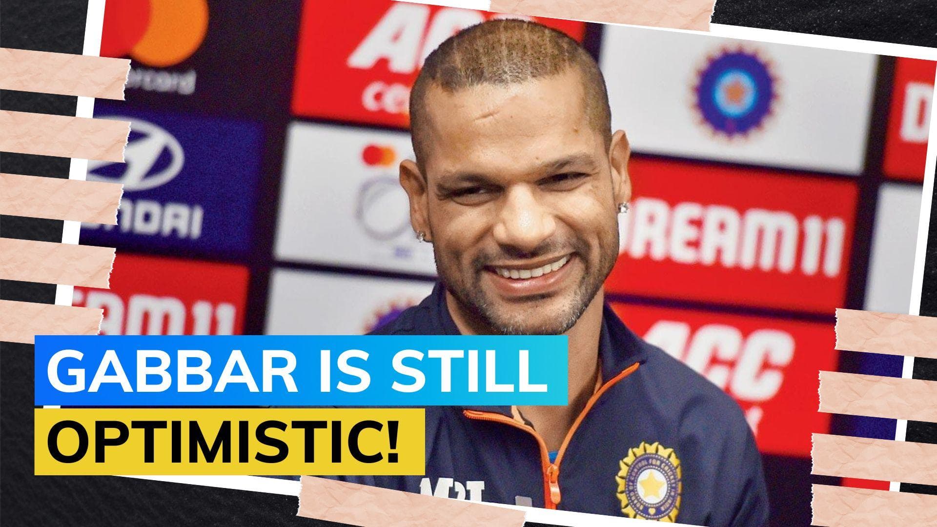 ‘I did my best, if someone’s doing better than that, it’s fine’: Shikhar Dhawan
