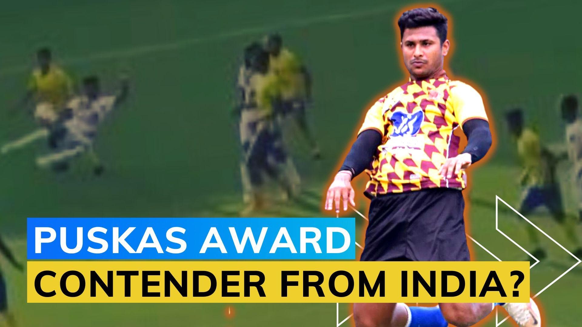 Saikat Sarkar's wondergoal in Calcutta Football League sent to FIFA for Puskas consideration