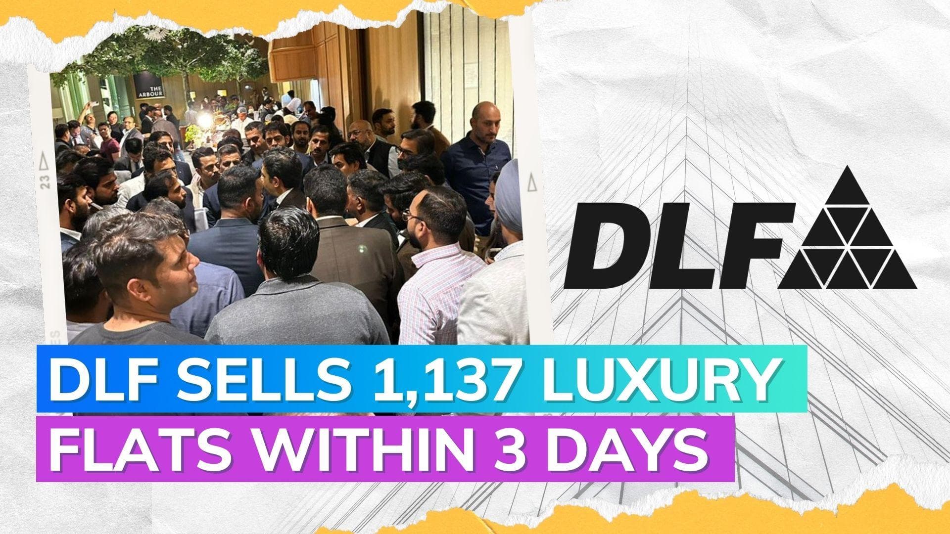 DLF sells 1,137 flats in Gurugram for over ₹8,000 crore within 3 days