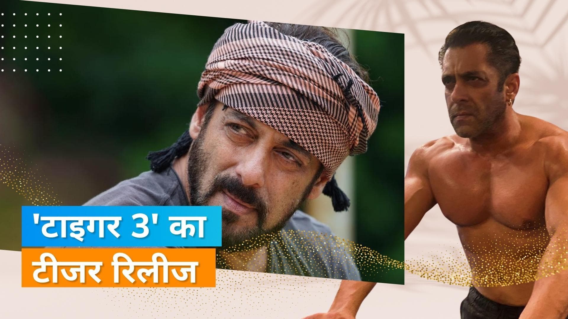 Salman Khan ने 'Tiger 3' का टीजर किया रिलीज, 10 साल पहले आया था फर्स्ट पार्ट