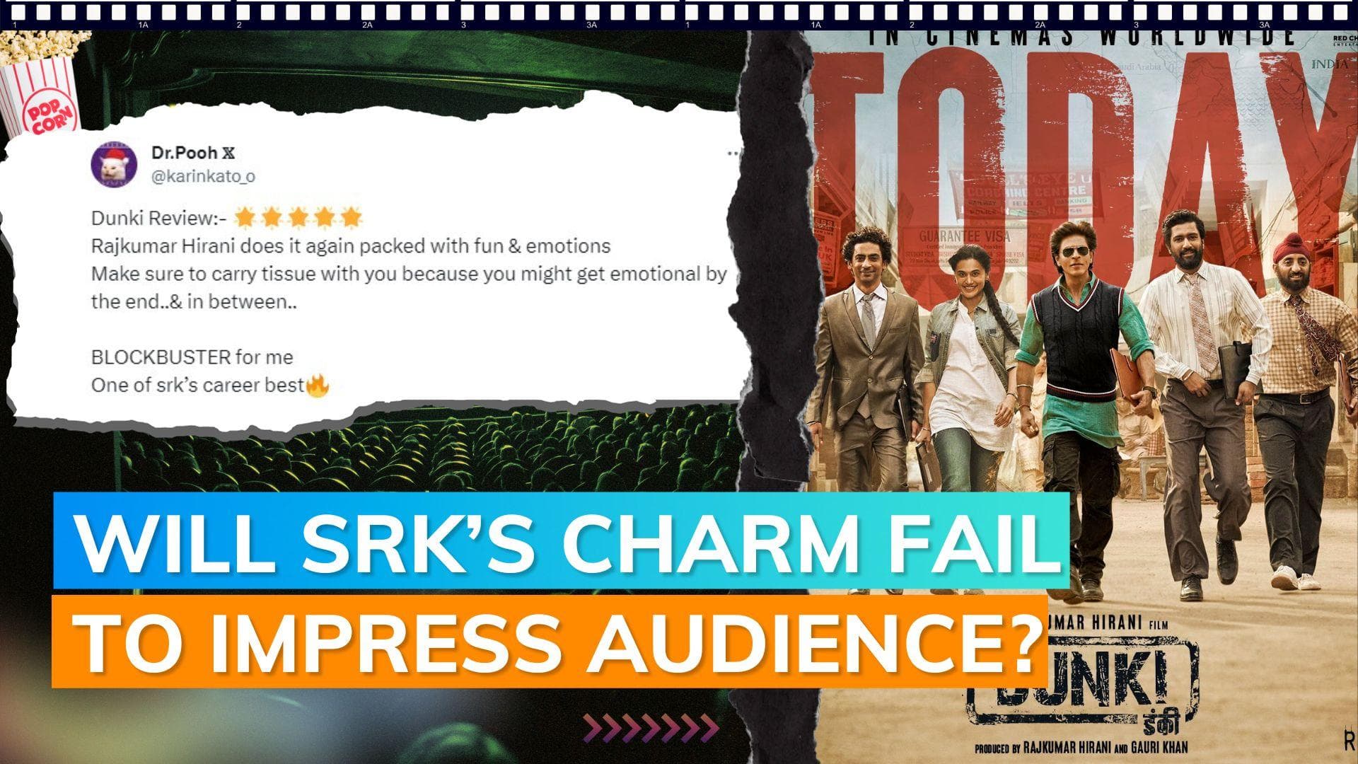 ‘Dunki’ Twitter review: SRK starrer receives mixed reviews; fans say Vicky Kaushal is the highlight