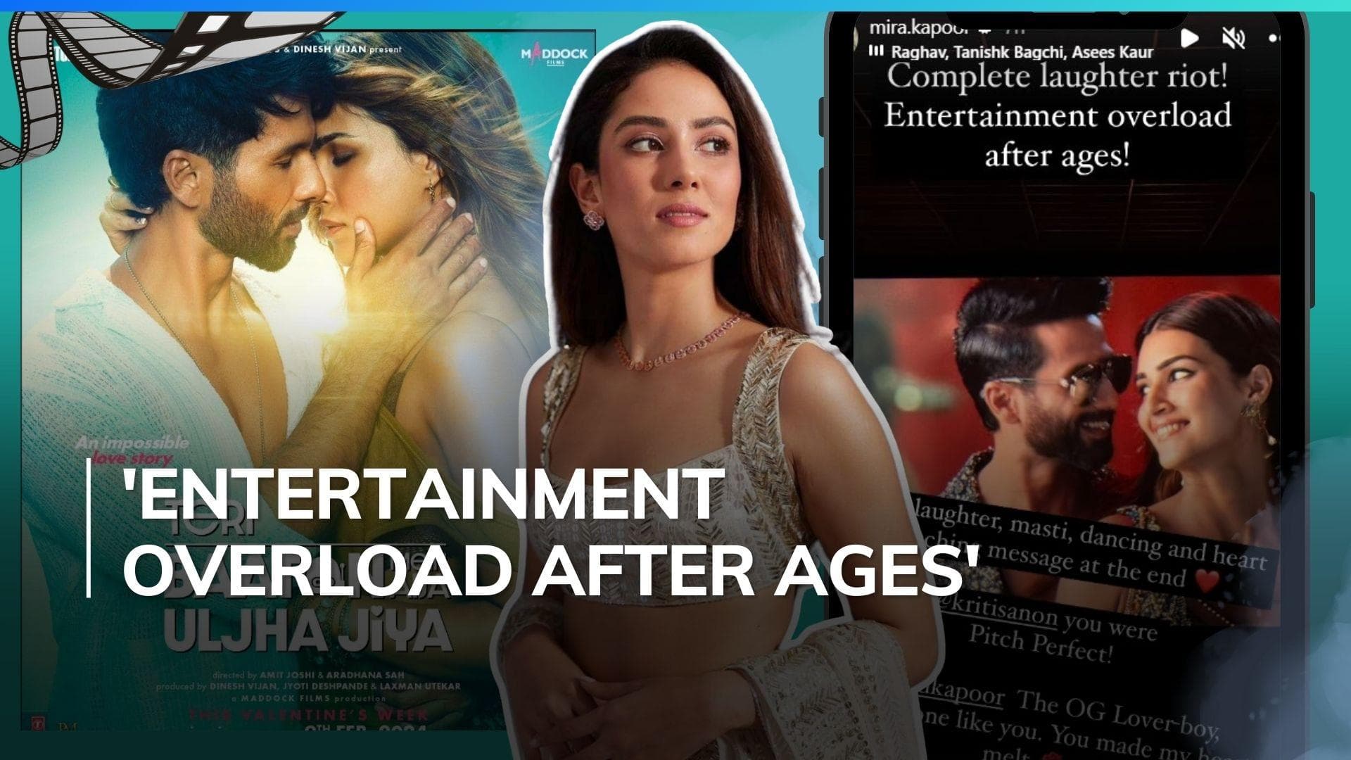 ‘Teri Baaton Mein Aisa Uljha Jiya’: Mira Rajput calls Shahid Kapoor and Kriti Sanon’s film ‘a laugh riot’