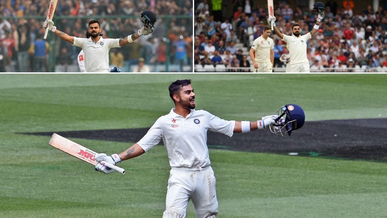 Virat Kohli's 100th Test: 5 memorable centuries by Virat Kohli in Tests