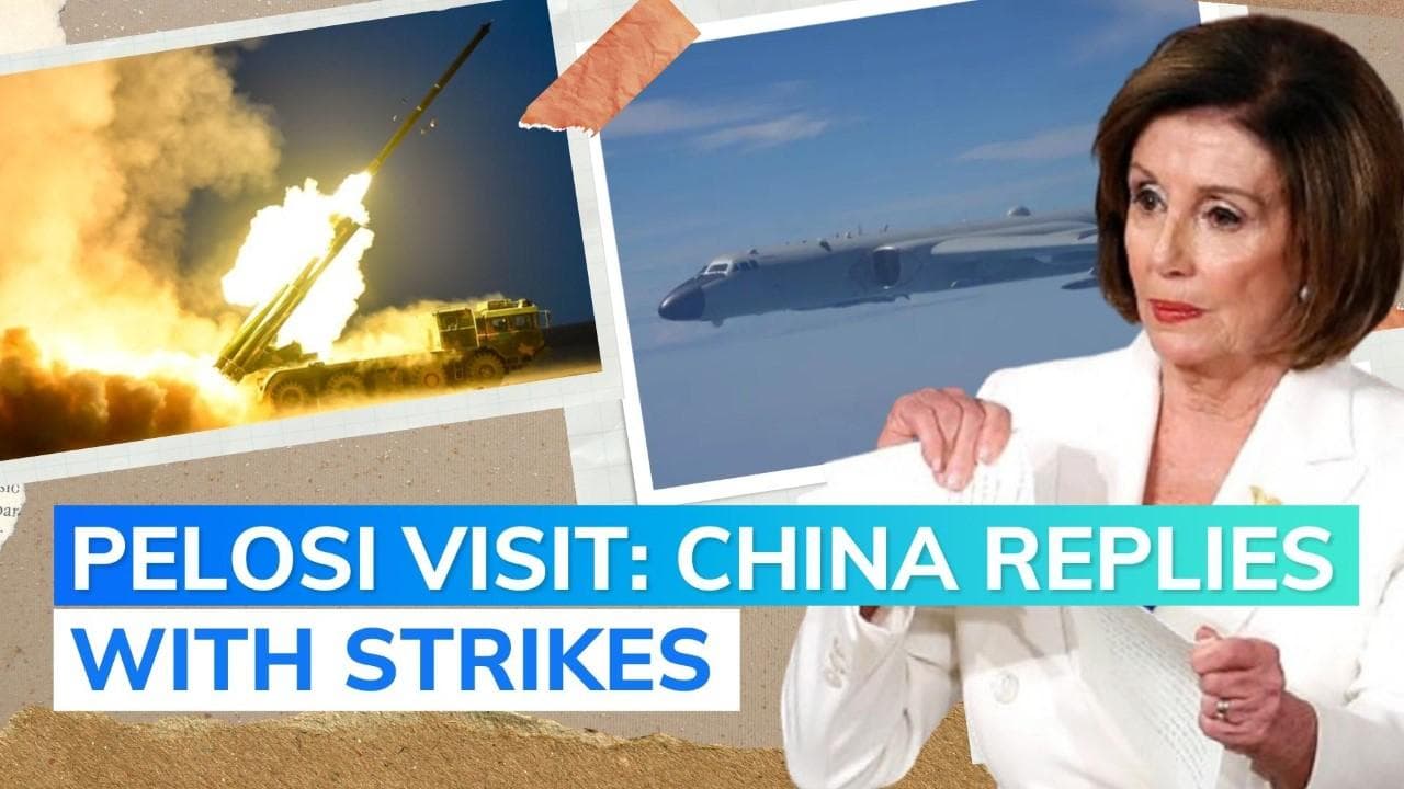 China claims precision strikes in Taiwan Strait after Pelosi visit