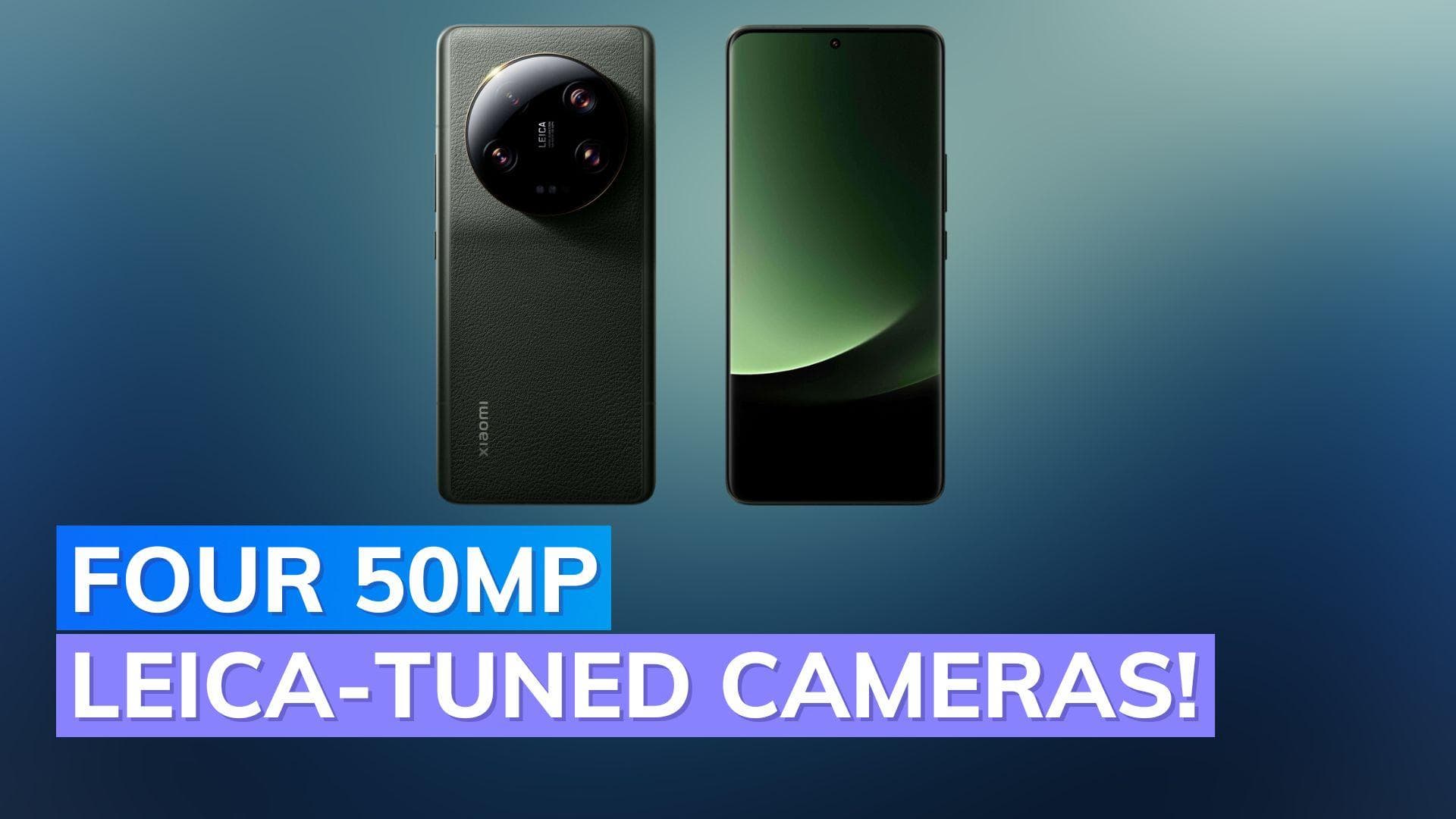 Xiaomi 13 Ultra goes official with four 50MP Leica cameras, 90W charging