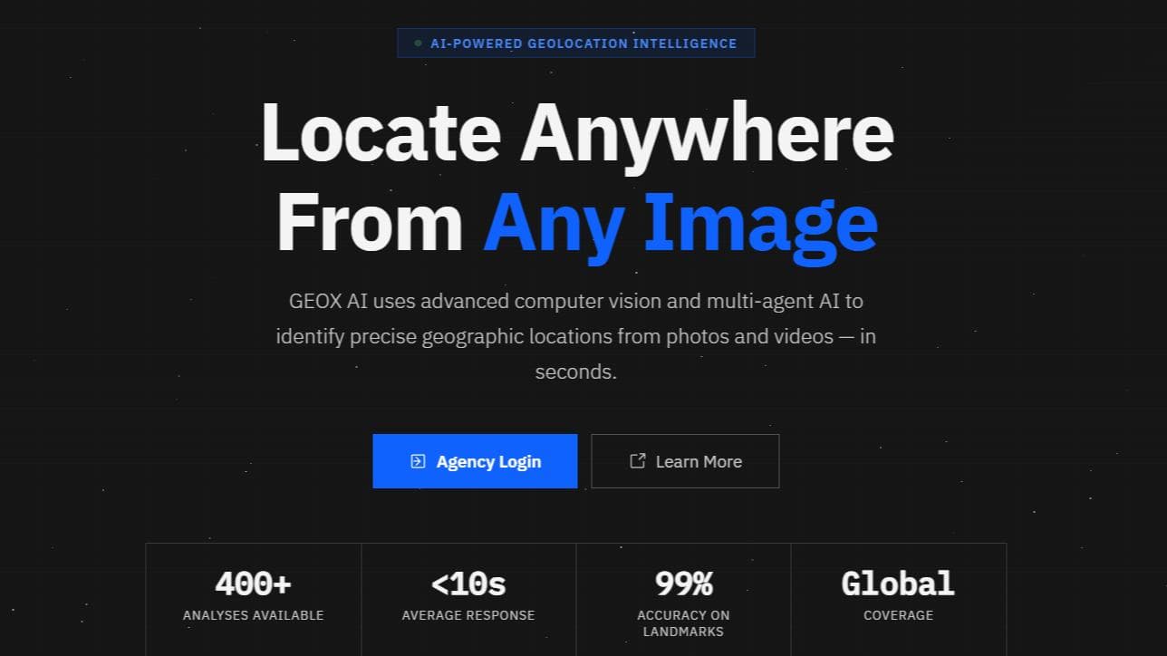TraceX Labs Launches GEOX AI To Identify Locations From Images Without GPS Data