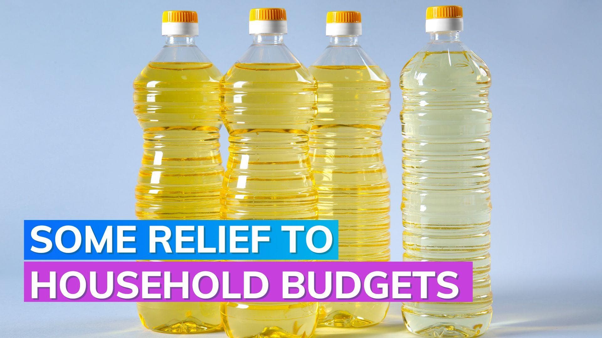 Edible oil prices fall up to 29% since last year