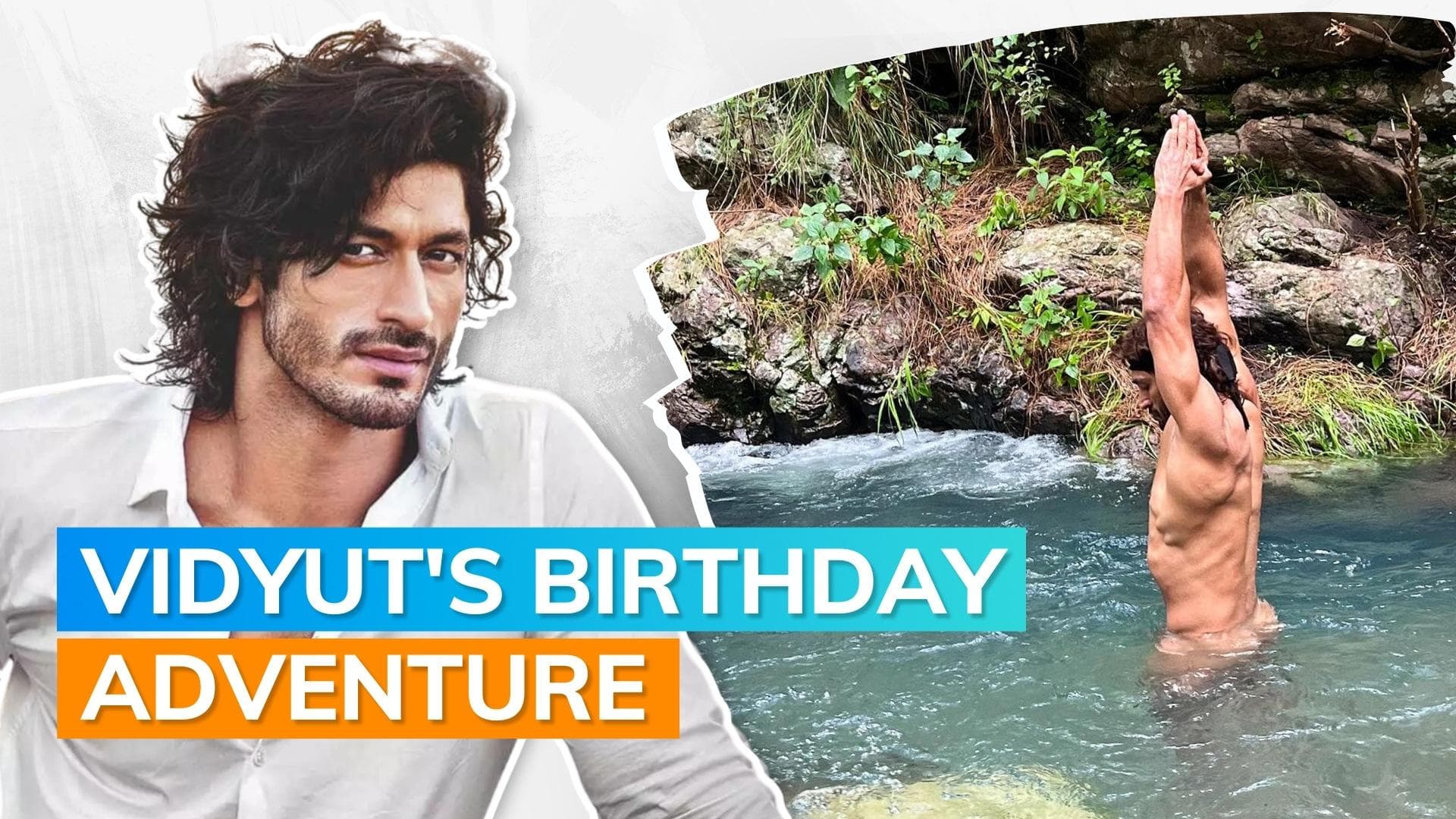 Vidyut Jammwal sheds it all in the Himalayas, skinny dips in ice-cold water; Fans react