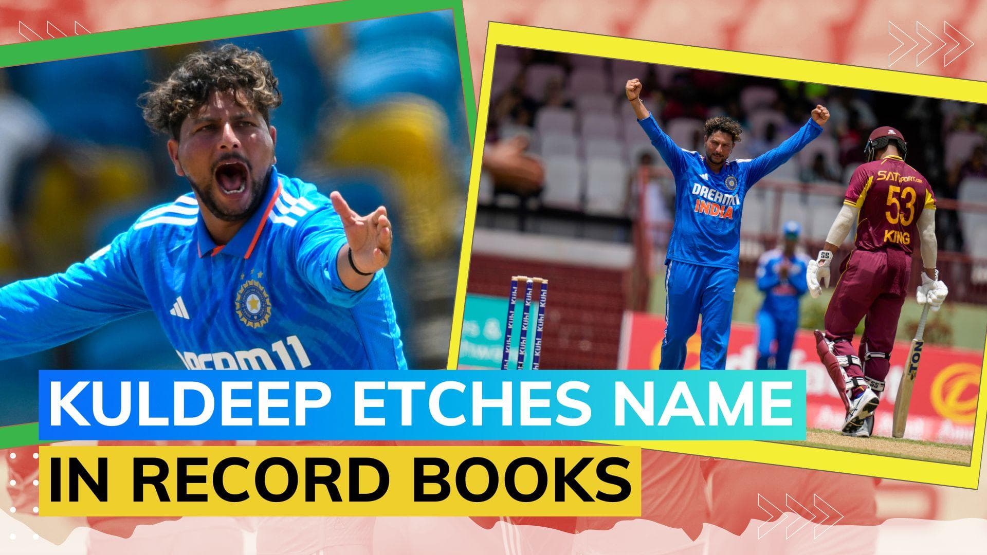 IND vs WI, 3rd T20I: Kuldeep Yadav scripts history against West Indies, goes on top of THIS elite list