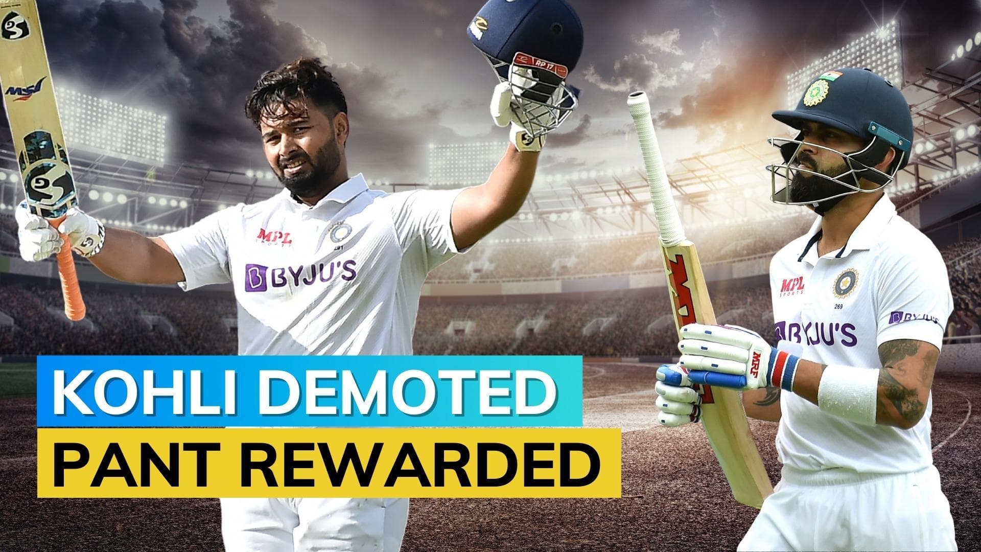 ICC Test rankings: Virat Kohli drops out of top 10, Rishabh Pant reaches career-high rank