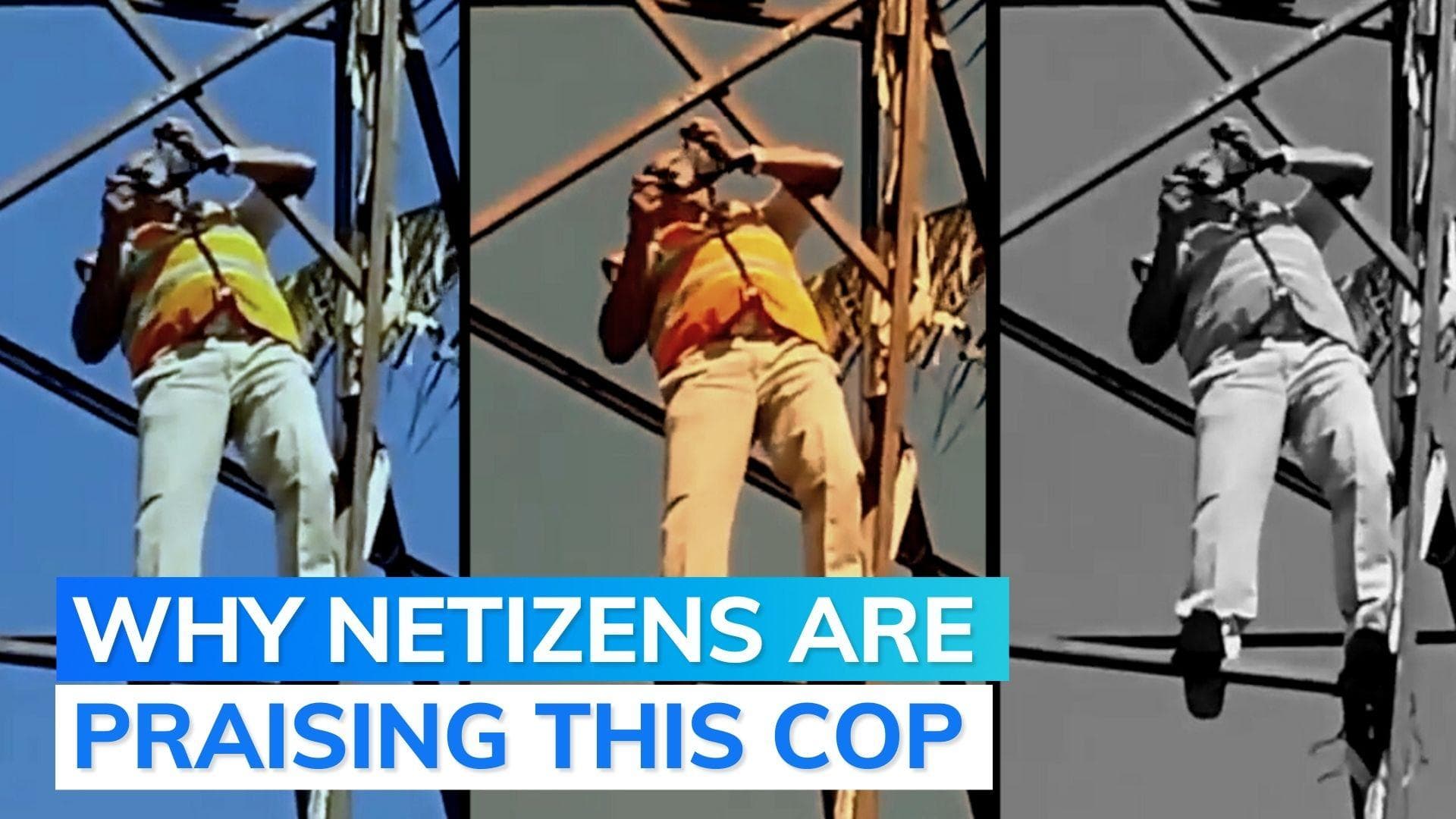 Trending: Bengaluru cop risks life to save a pigeon