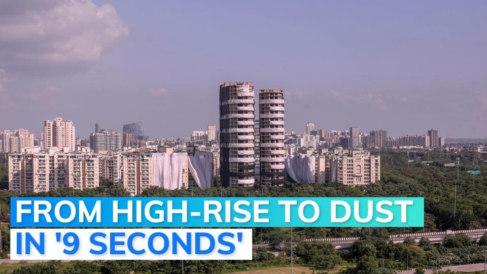 Supertech twin towers will be gone in '9 seconds': the demolition plan