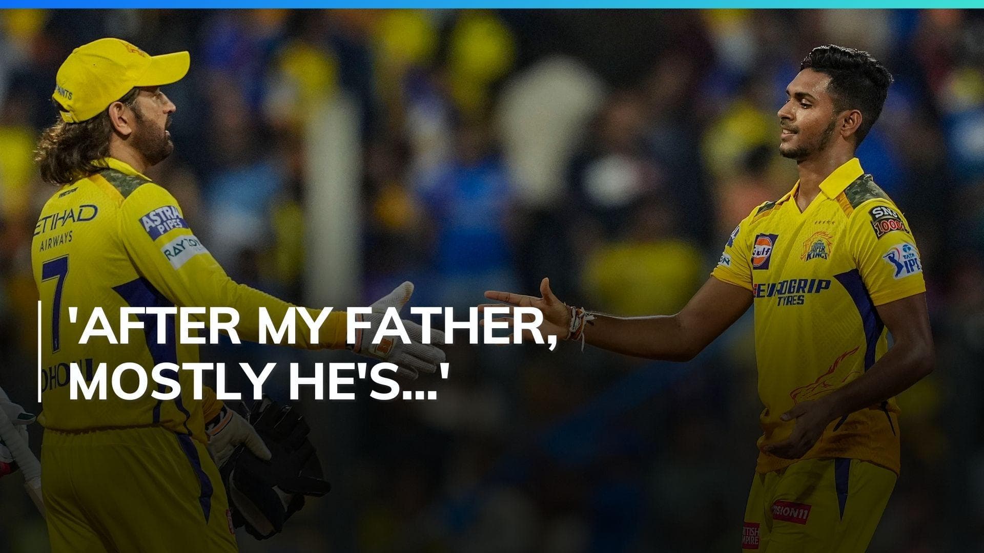 MS Dhoni is playing my father's role in my cricket career: CSK's young pacer Matheesha Pathirana