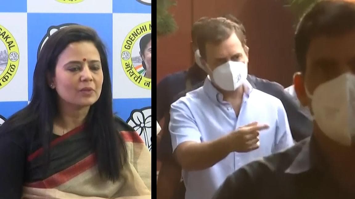 Rahul Gandhi: মোদী তাঁদের কথা শুনেছেন, দাবি রাহুল গান্ধী ও মহুয়া মৈত্রর