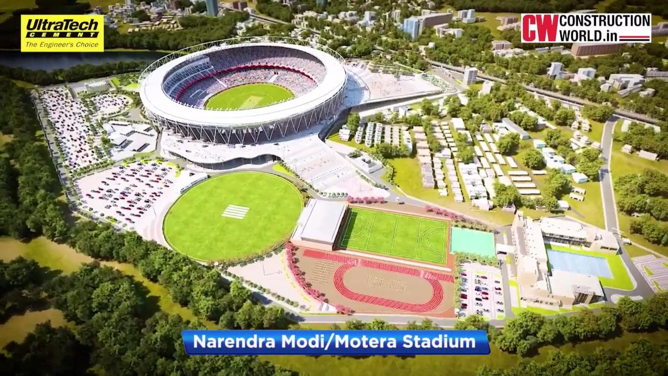 CW Projects: Narendra Modi/Motera Stadium | World's Largest Cricket Stadium
