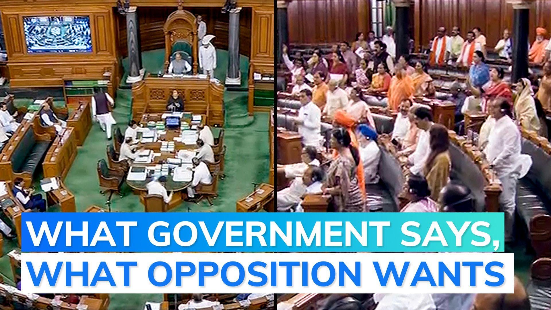 Manipur shocking video: Modi govt says Opposition not serious; Congress has this retort