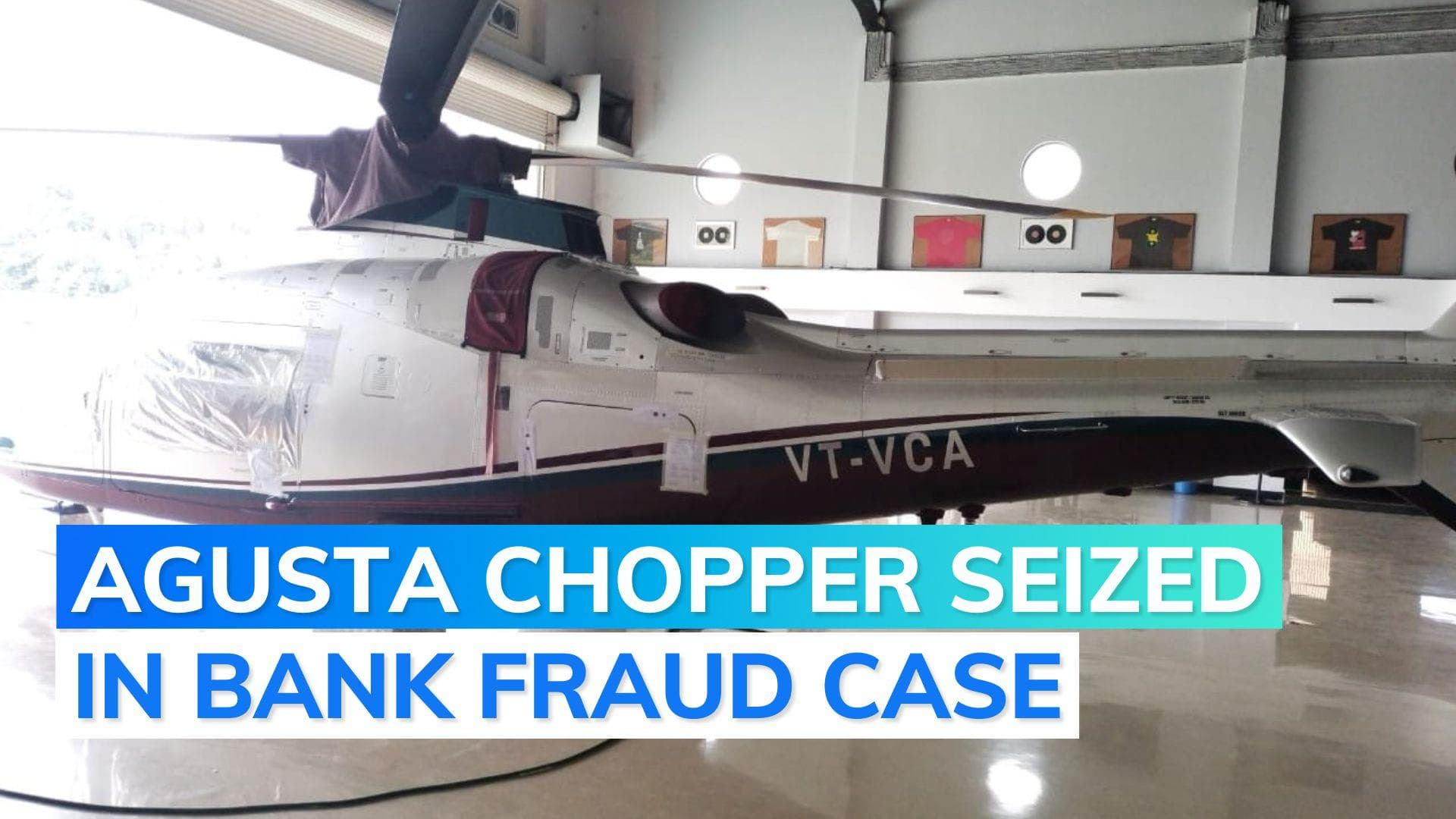 Agusta Westland chopper seized from DHFL bank fraud accused