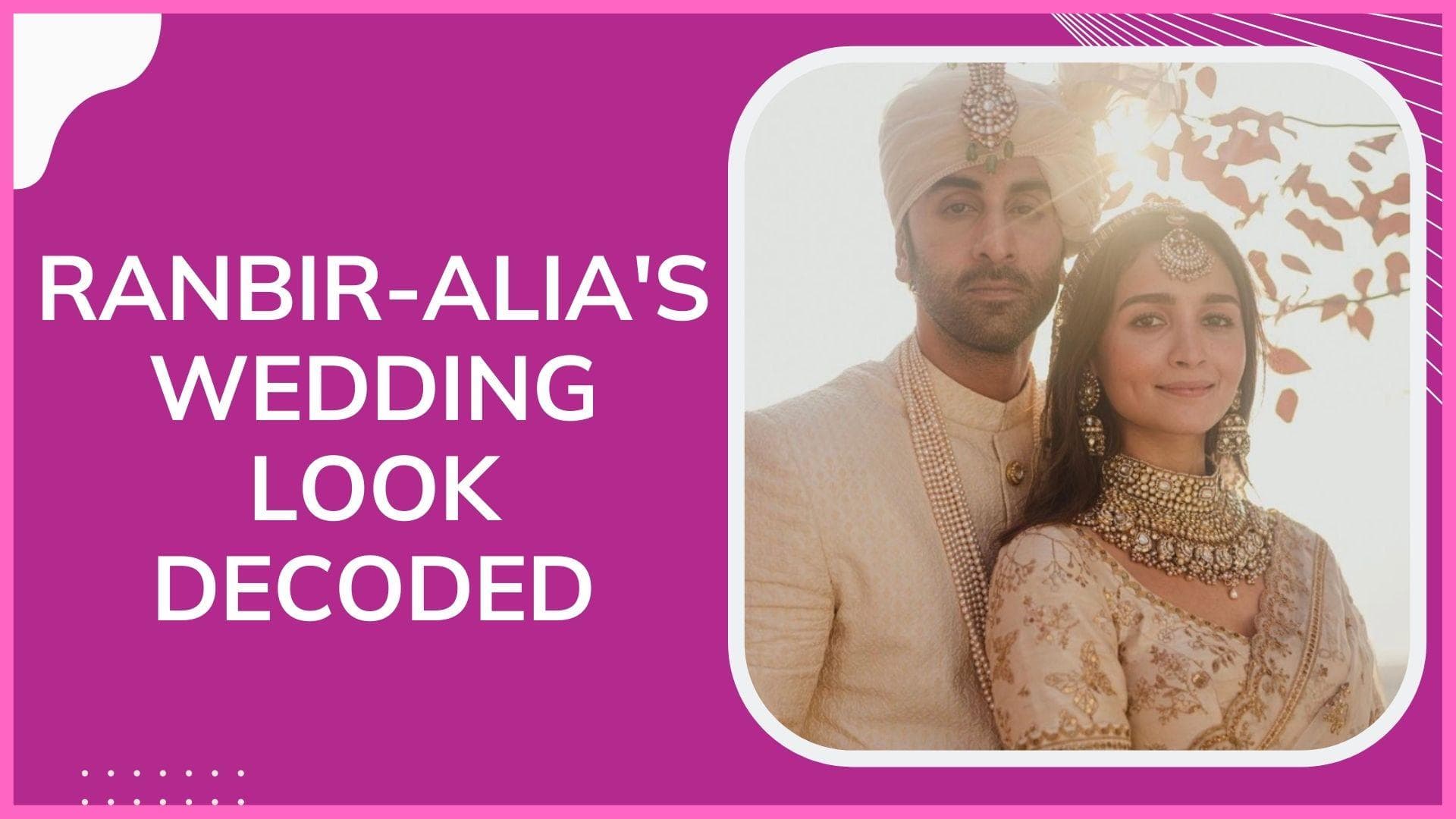 Ranbir-Alia Wedding: Decoding the D-day look of the bride and groom  