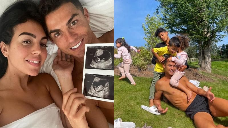 Cristiano Ronaldo 'delighted to announce' twins with girlfriend Georgina Rodriguez